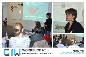 Workshop n°3 avec Jacinthe Busson dans les locaux de Simple IT